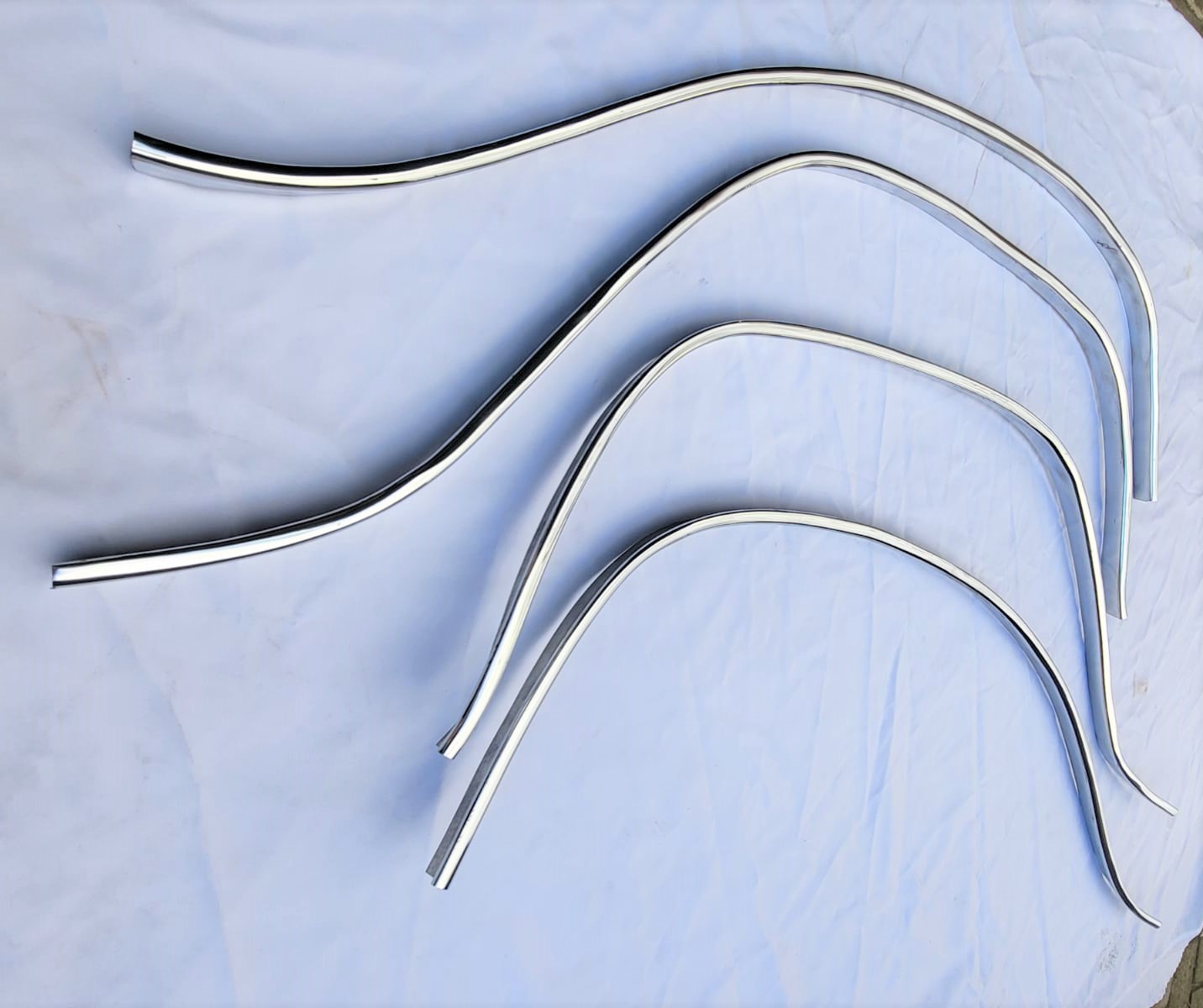 Frisos Vão De Rodas Contorno Para Lamas C10 C 10 Chevrolet